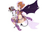 design a character reference sheet for your rpg character, anime oc, vtuber etc
